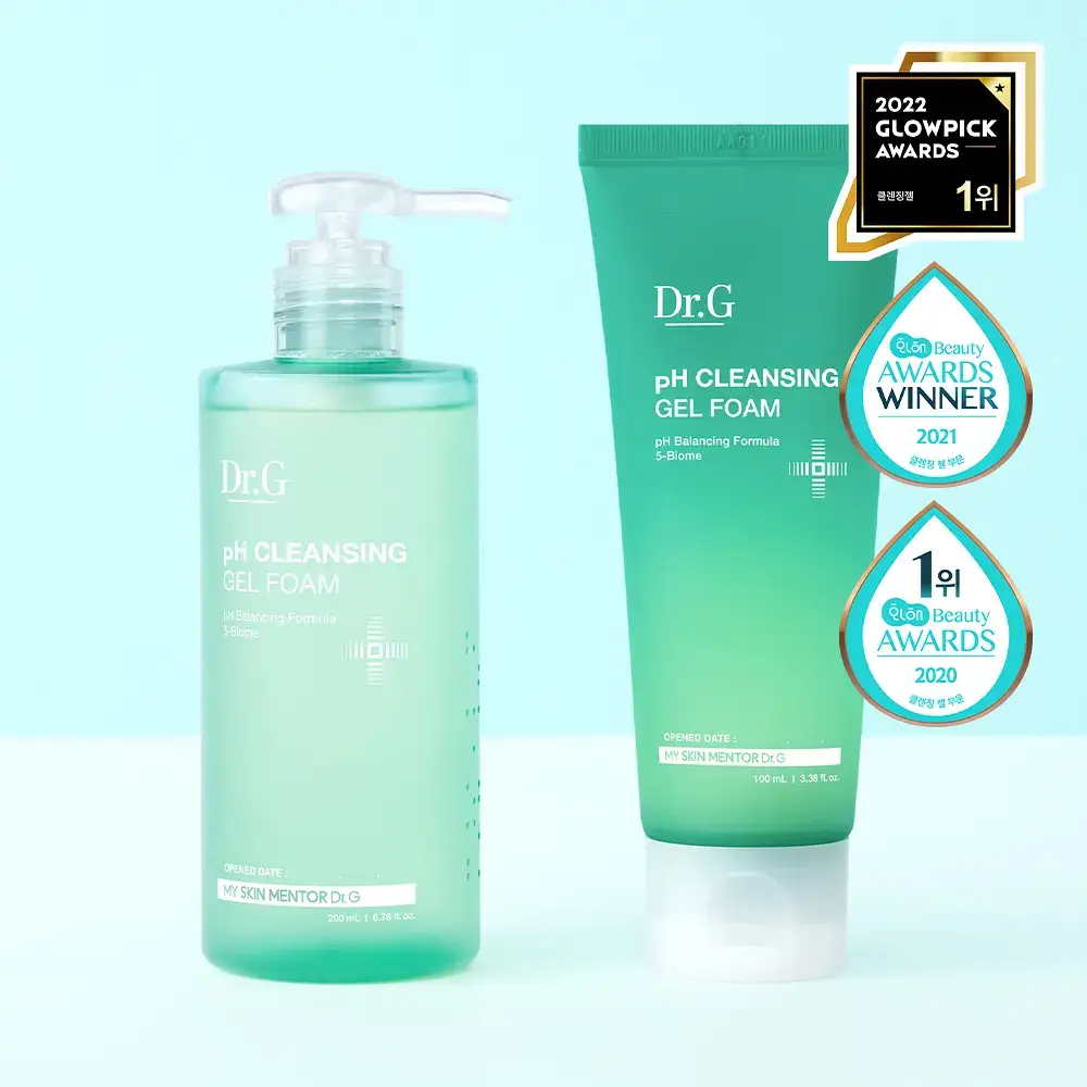 [저자극/단독기획] 닥터지 약산성 클렌징 젤 폼 200ml+100ml 증정 기획
